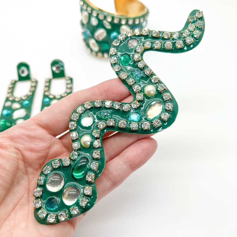 Vintage Fernellas Jools Snake Brooch