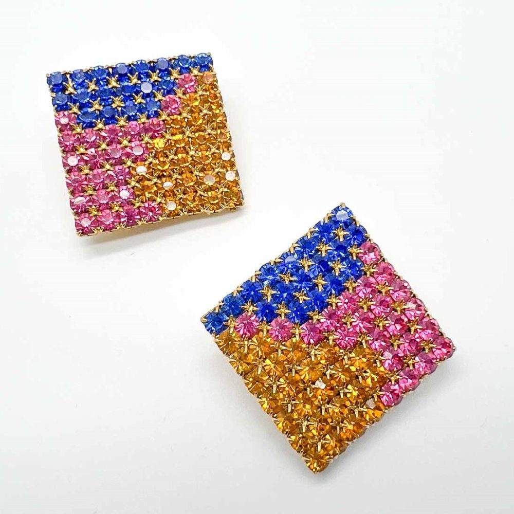 Vintage Kaleidoscope Earrings
