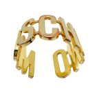 Jennifer Gibson Jewellery 1554 (2) Vintage MOSCHINO Letter Cuff
