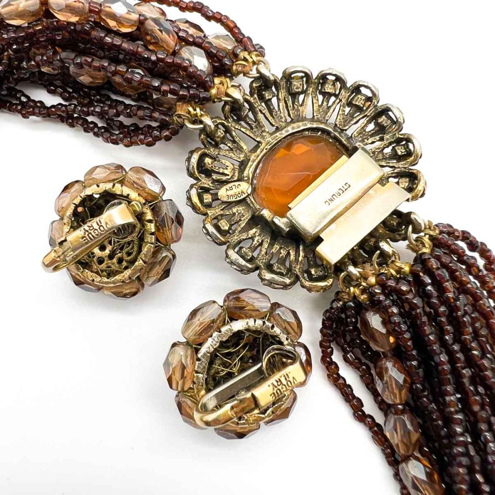 Vintage Vogue Crystal Torsade