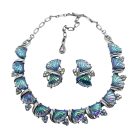Jennifer Gibson Jewellery 1572 (5) Vintage Jewelcraft Floral Necklace