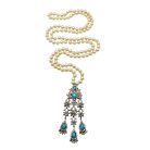 Jennifer Gibson Jewellery 1583 (6) Vintage Georgian Style Paste Necklace