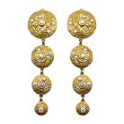 Jennifer Gibson Jewellery 1587 (2) Vintage Malcolm Morris Statement Earrings