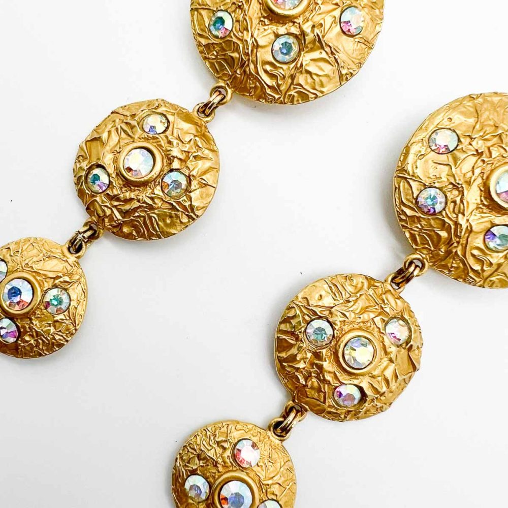Vintage Malcolm Morris Statement Earrings