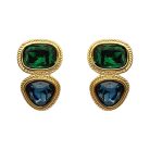 Jenniferw Gibson Jewellery 1579 (1) Vintage Napier Crystal Earrings