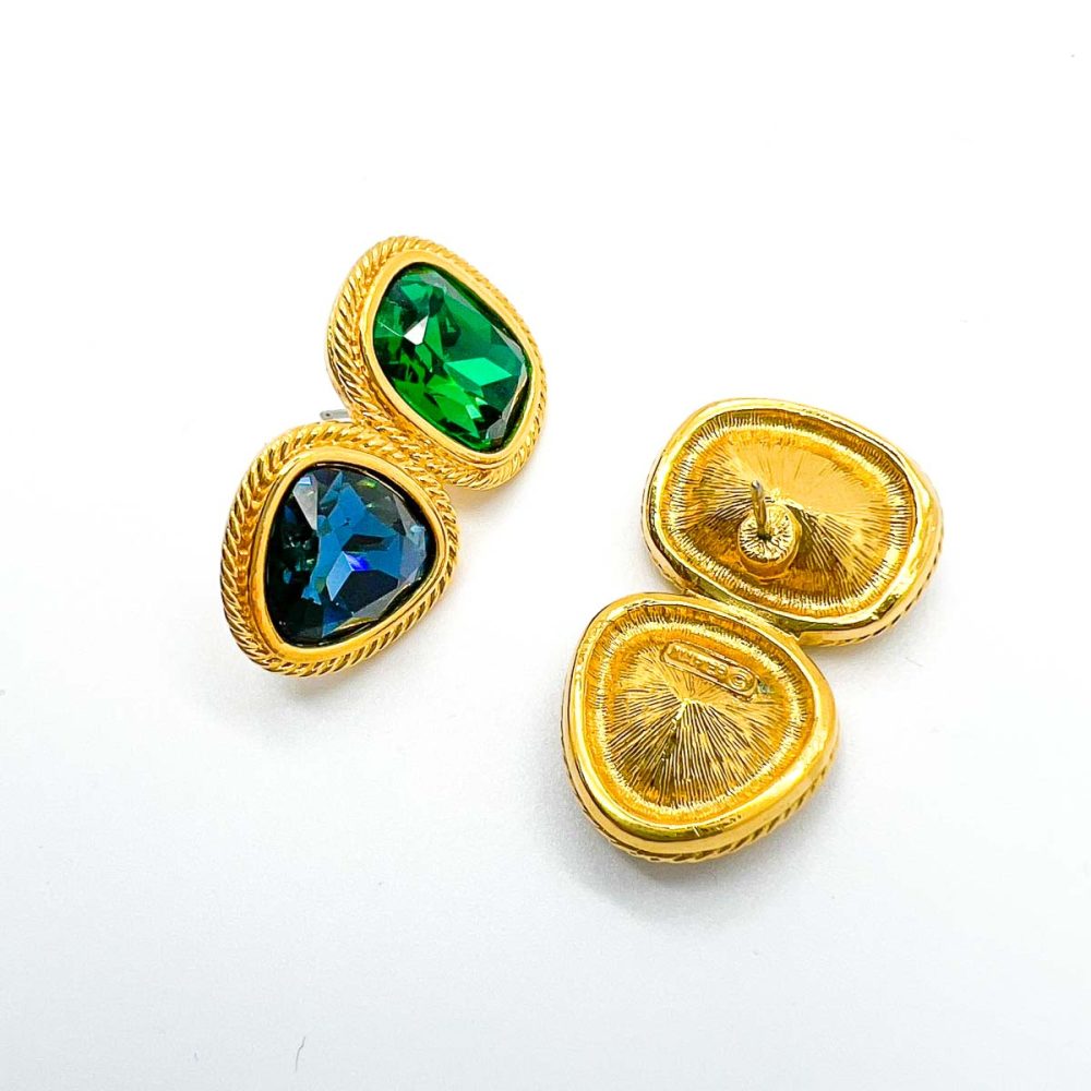 Vintage Napier Crystal Earrings