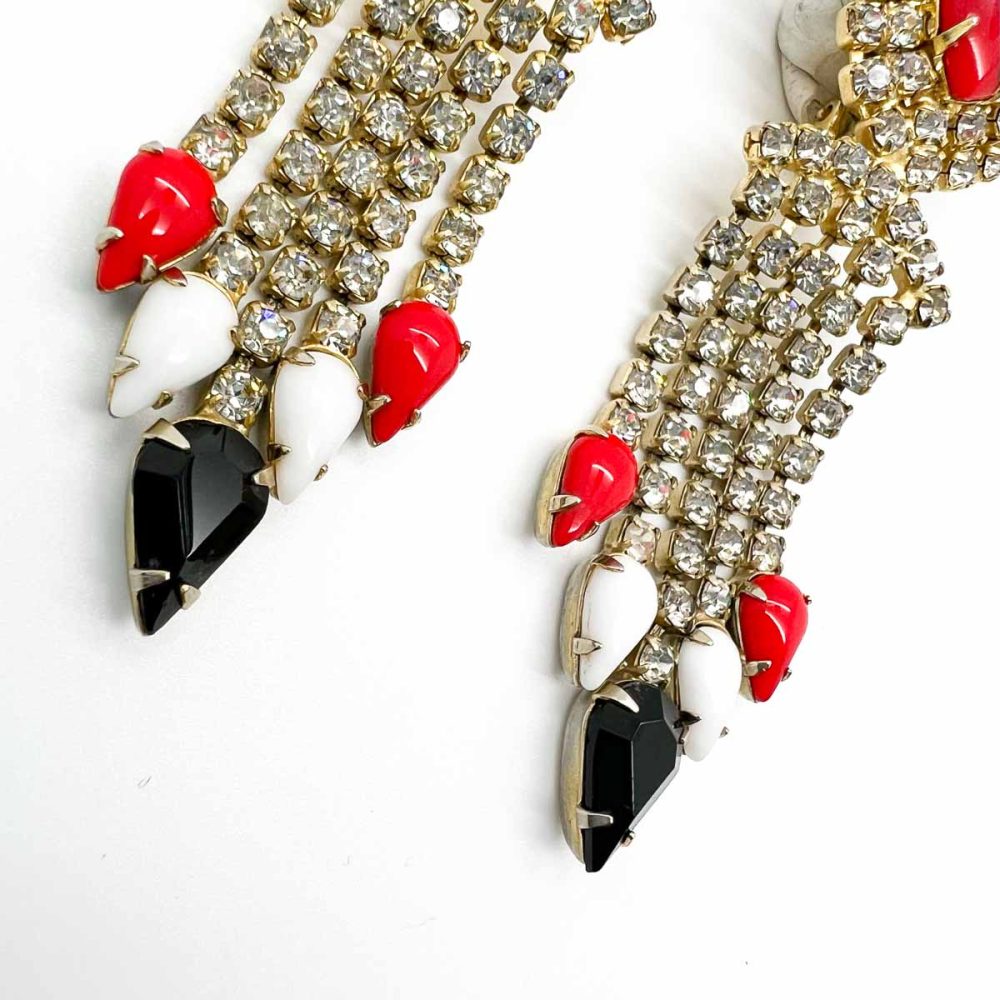 vintage Hobe Chandelier Earrings
