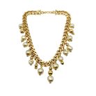 Jennifer Gibson Jewellery 1600 (3) Vintage Dior Pearl Chain Necklace