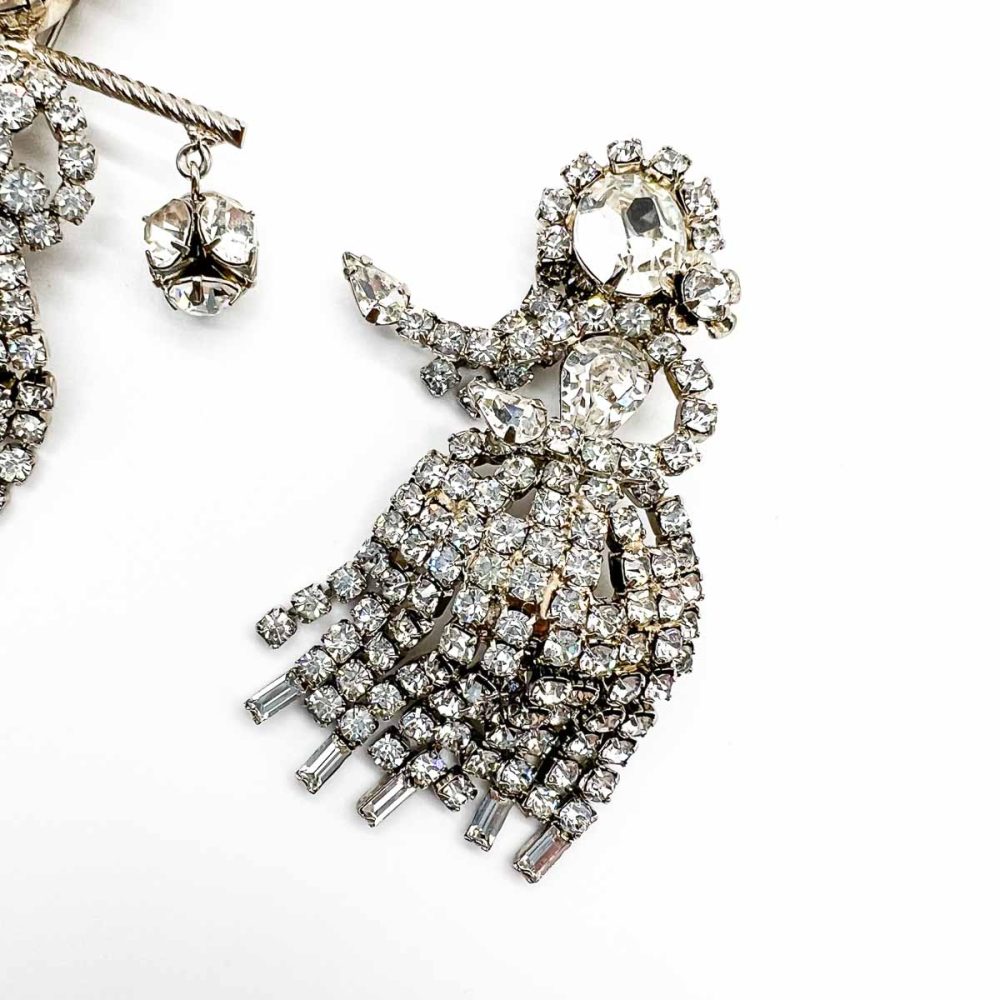 Vintage Pakula Figural Couple Brooches