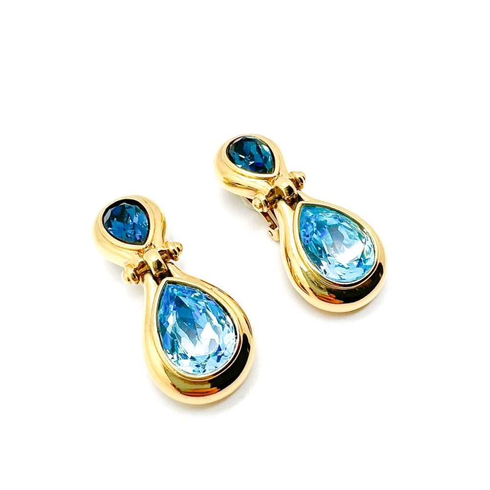 Vintage Grosse Sapphire Earrings