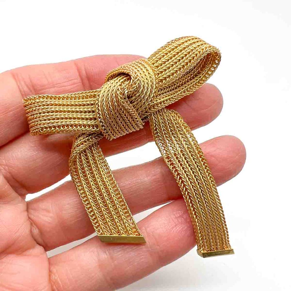 Vintage Dior Bow Brooch
