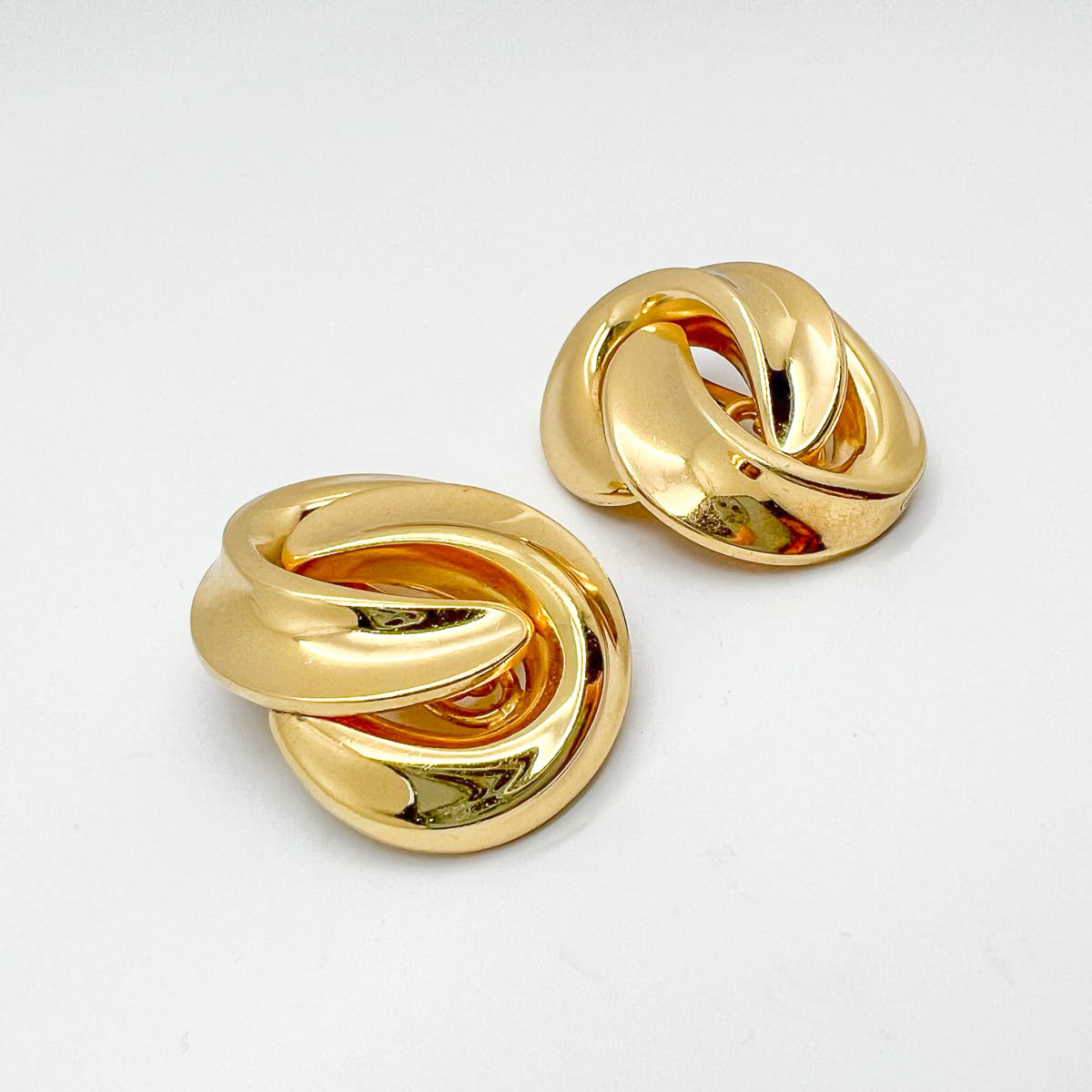 Jennifer Gibson Jewellery 1636 (7) Vintage Dior Grande Love Knot Earrings