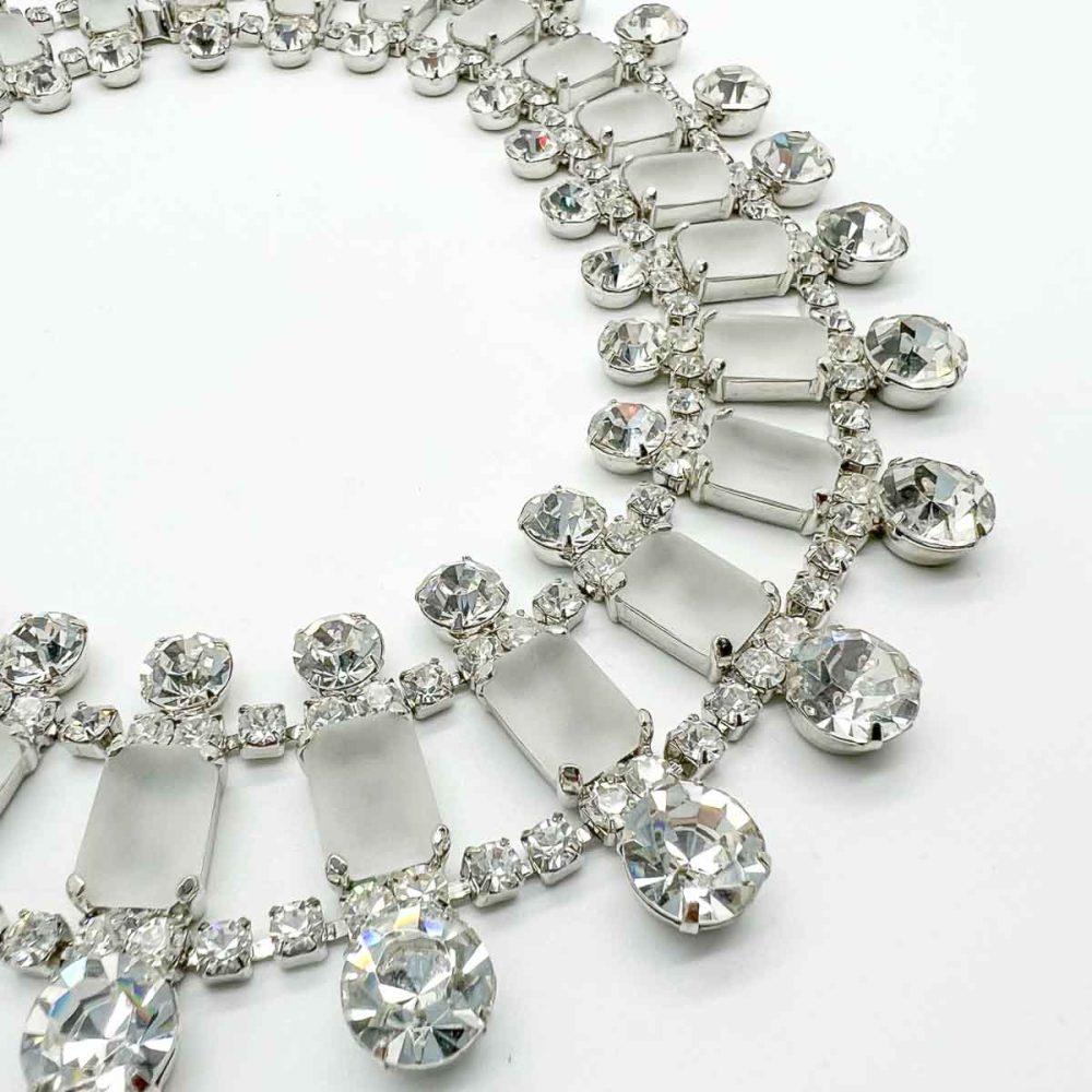 Vintage KJL Ice Collar Necklace
