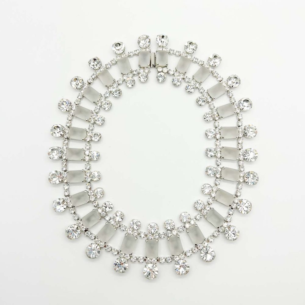 Vintage KJL Ice Collar Necklace