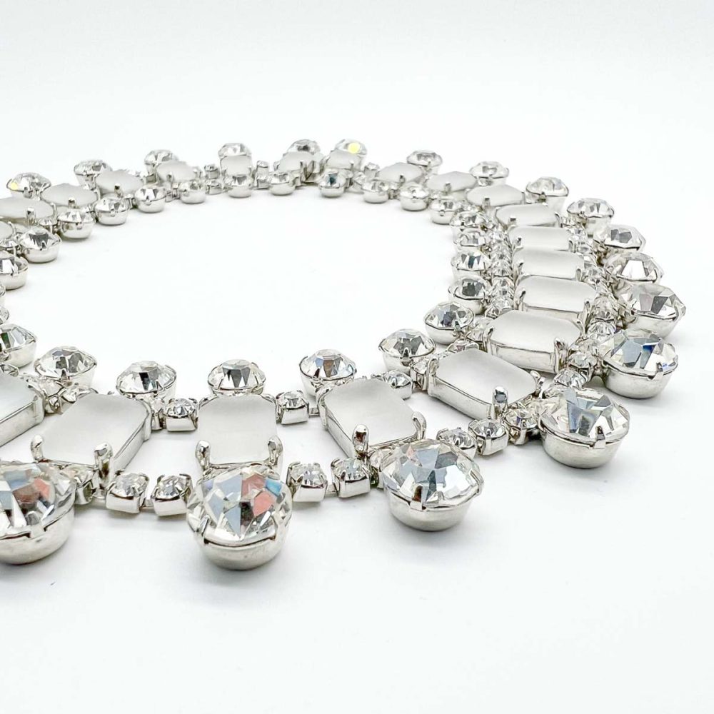 Vintage KJL Ice Collar Necklace
