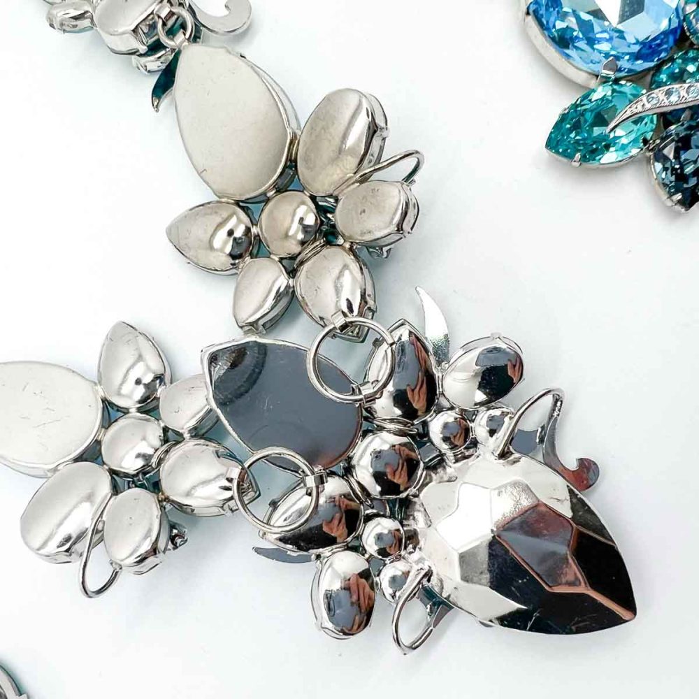 Grand Aqua Crystal Necklace