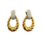 Jennifer Gibson Jewellery 1650 (2) Vintage Doorknocker Earrings