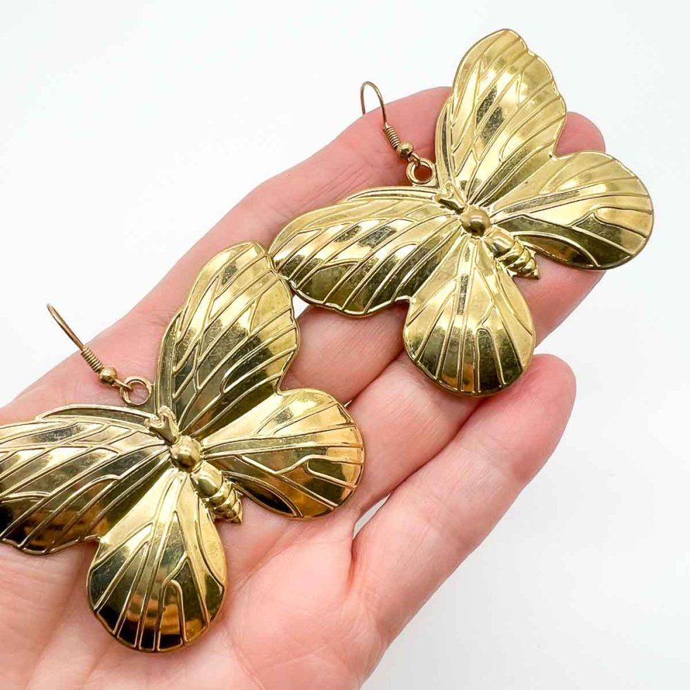 Butterfly Statement Earrings