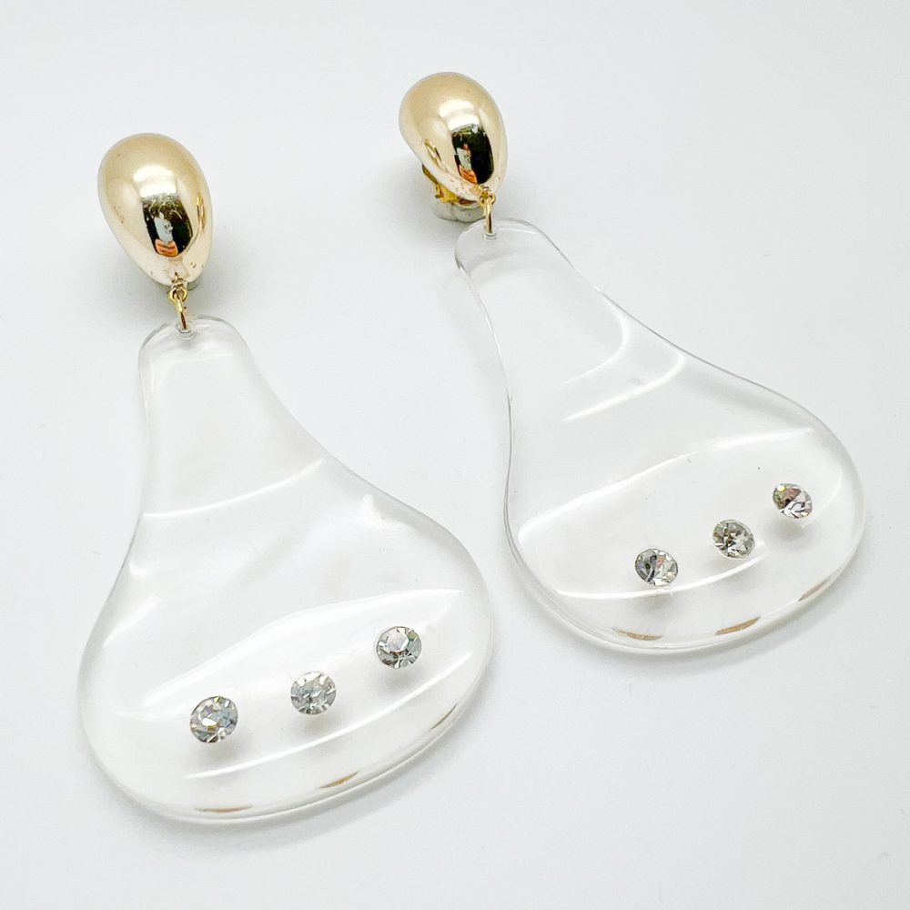 Vintage Contemporary Resin Earrings
