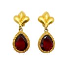 Jennifer Gibson Jewellery 1676 (2) Vintage Maxine Denker Ruby Earrings