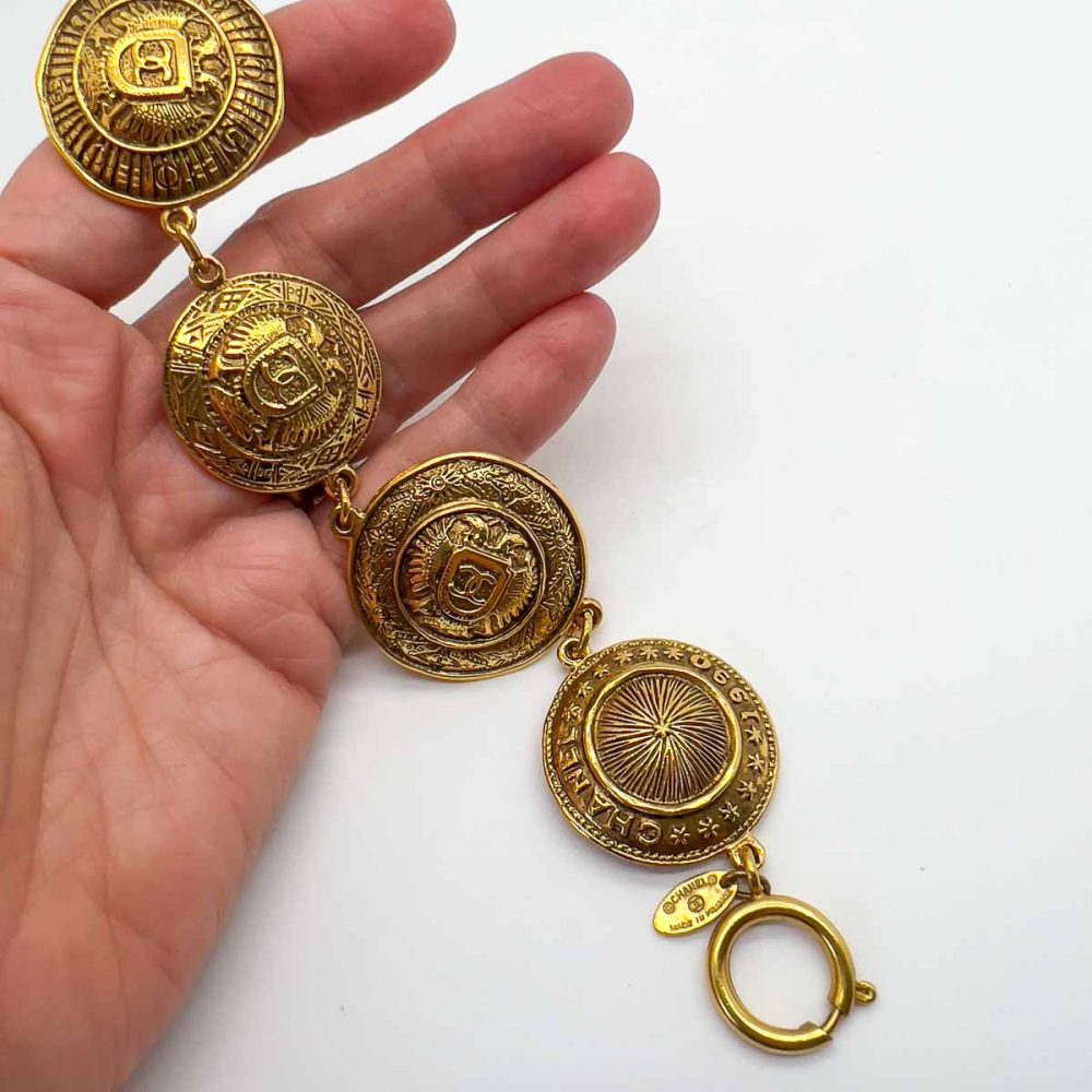 Vintage Chanel Starburst Bracelet