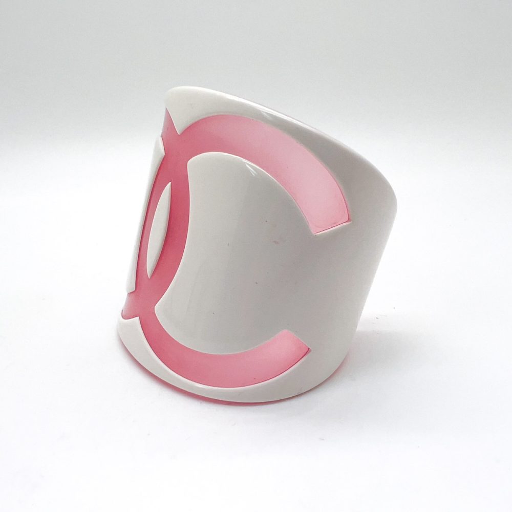 Vintage Chanel Barbie Pink Cuff