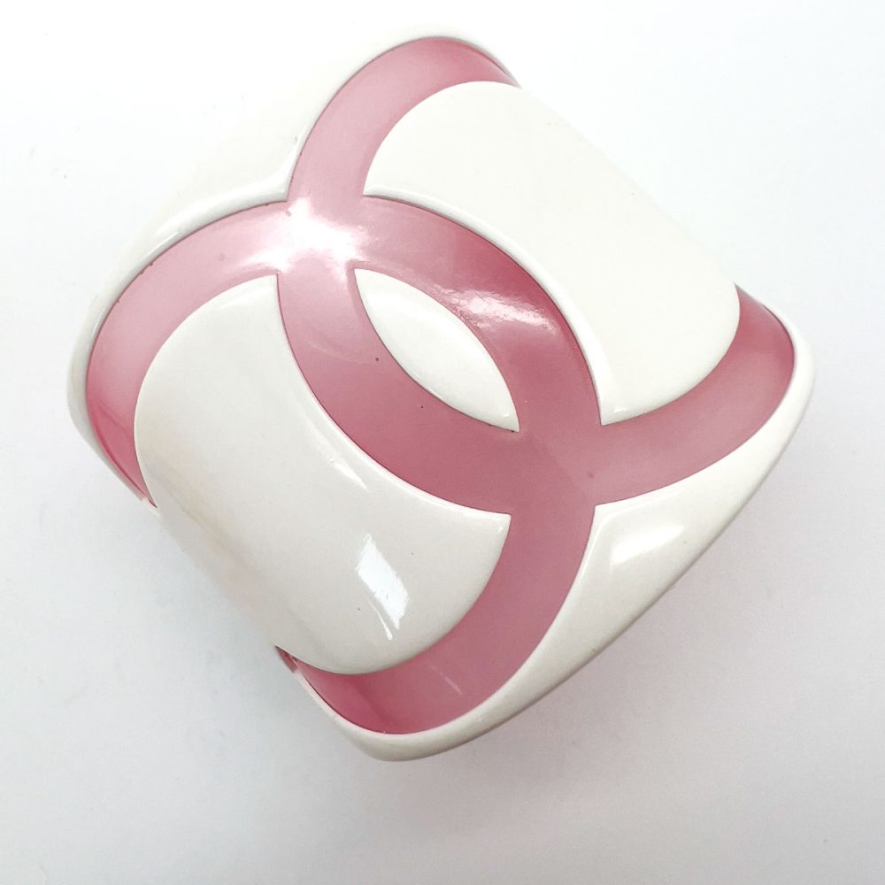 Vintage Chanel Barbie Pink Cuff