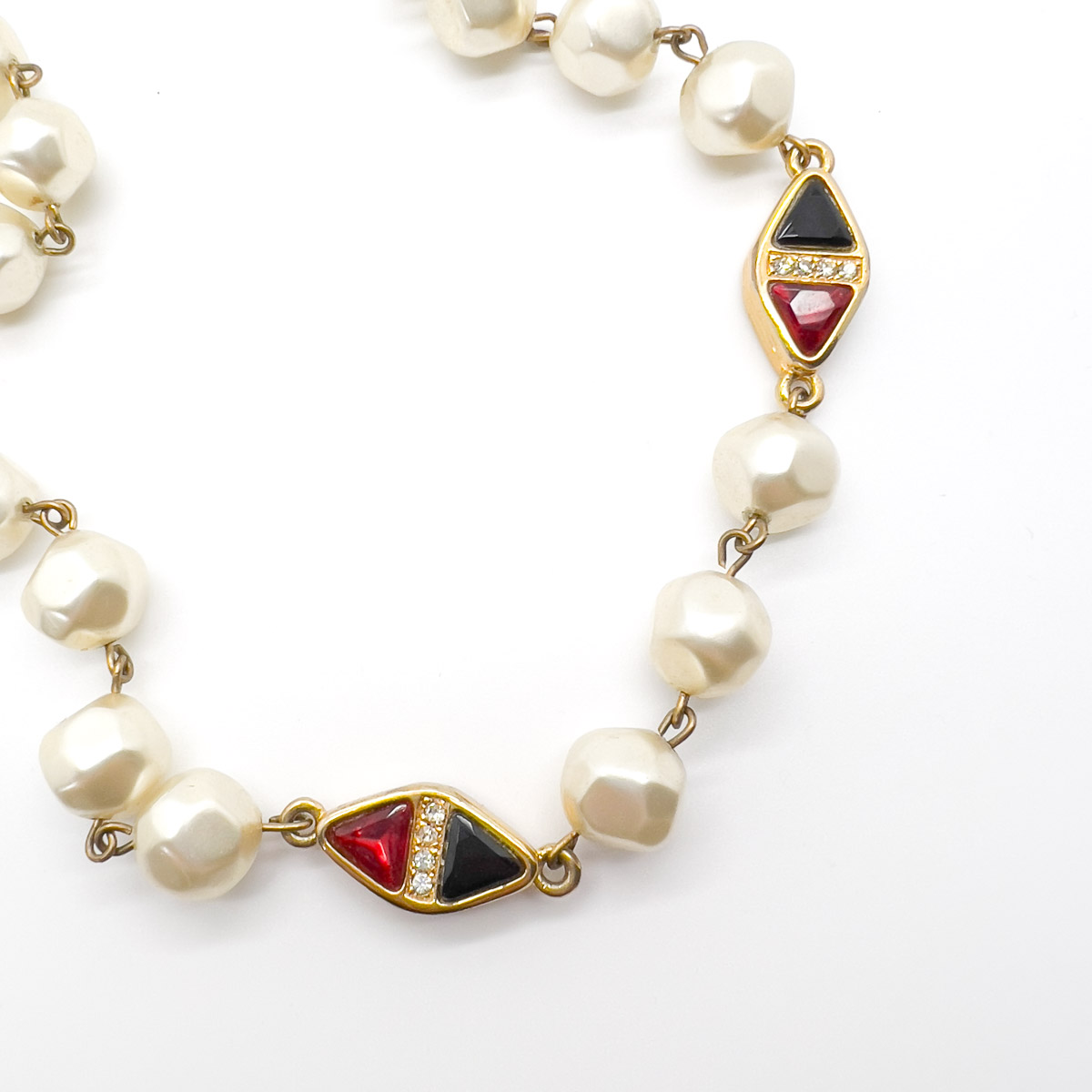 Jennifer Gibson Jewellery 1692 (4) Vintage Louis Féraud Pearl Necklace