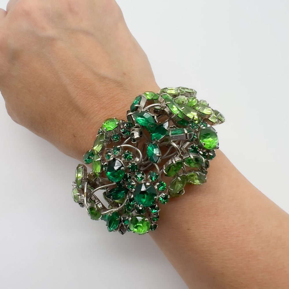 Vintage Emerald Green Cuff