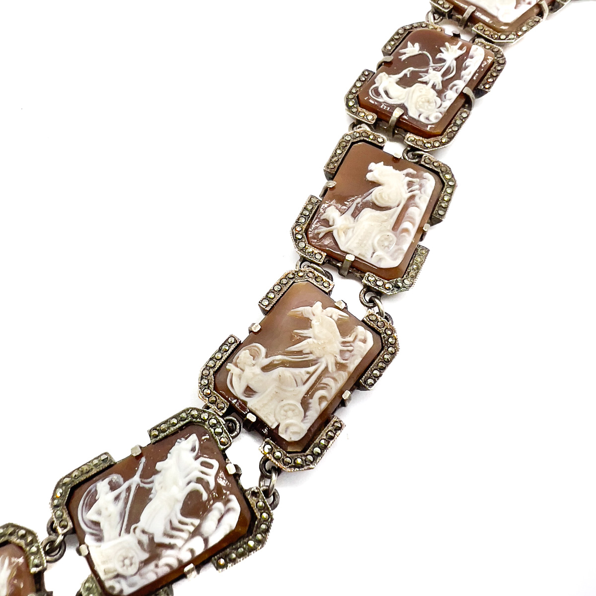 Jennifer Gibson Jewellery 1716 (5) Antique Cameo Bracelet