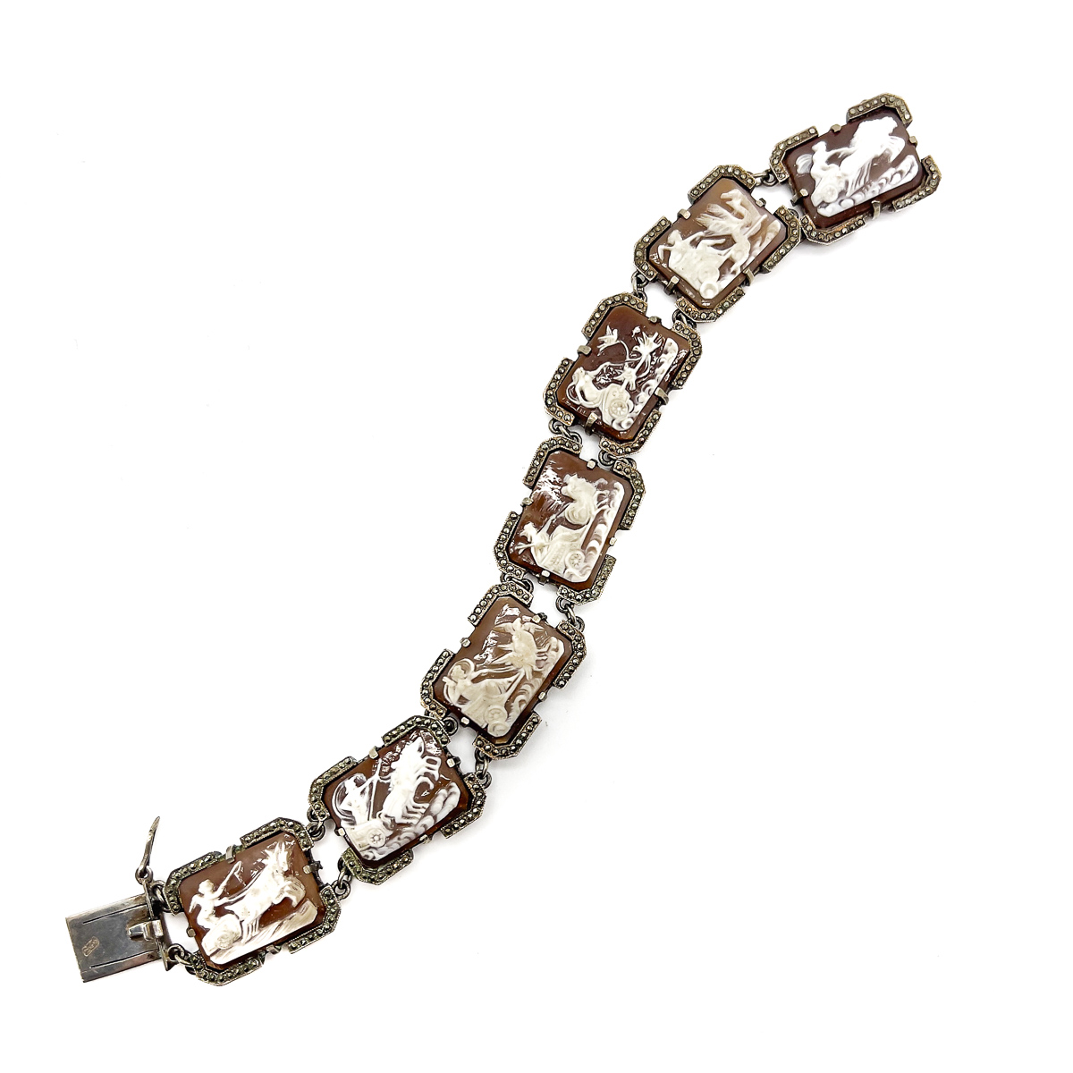 Jennifer Gibson Jewellery 1716 (6) Antique Cameo Bracelet