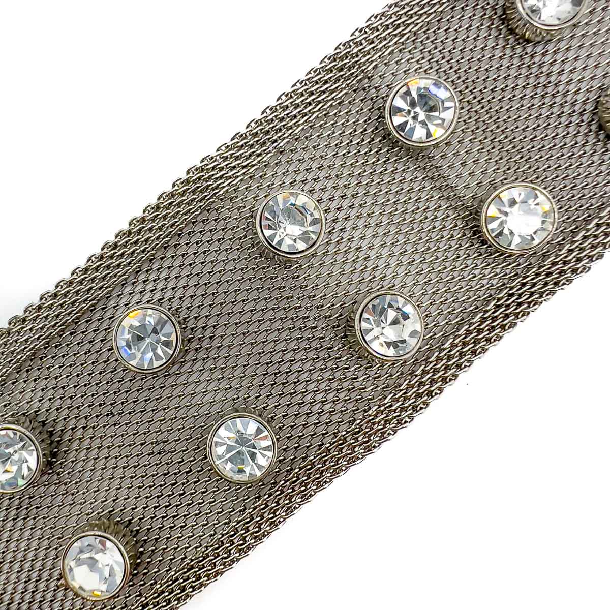 Jennifer Gibson Jewellery Bracelet 1717 (5) Vintage Solitaire Strap Bracelet