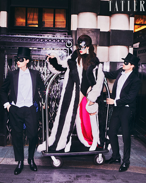 JGJ IN TATLER NOV 2023 THE SAVOY ELLEN VON UNWERTH (1) Tatler Cover Jennifer Gibson Jewellery as featured September 2023