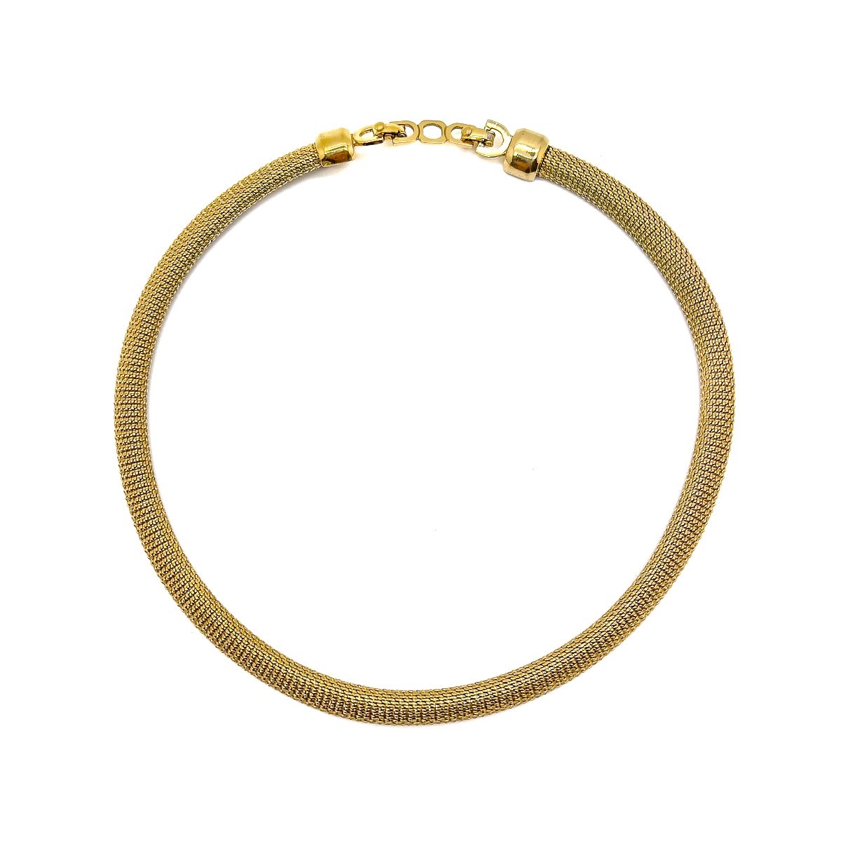 Jennifer Gibson Jewellery DIOR 1747 (2) Vintage Christian Dior Mesh Collar