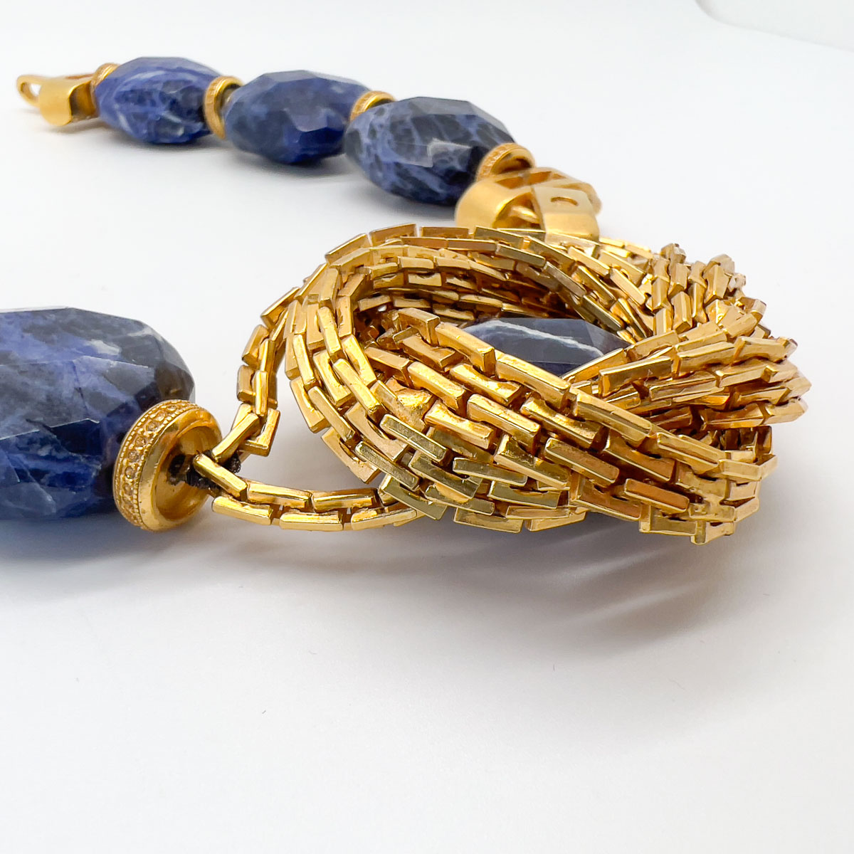 Jennifer Gibson Jewellery DIOR 1751 (10) Vintage Christian Dior Runway Marble Collar