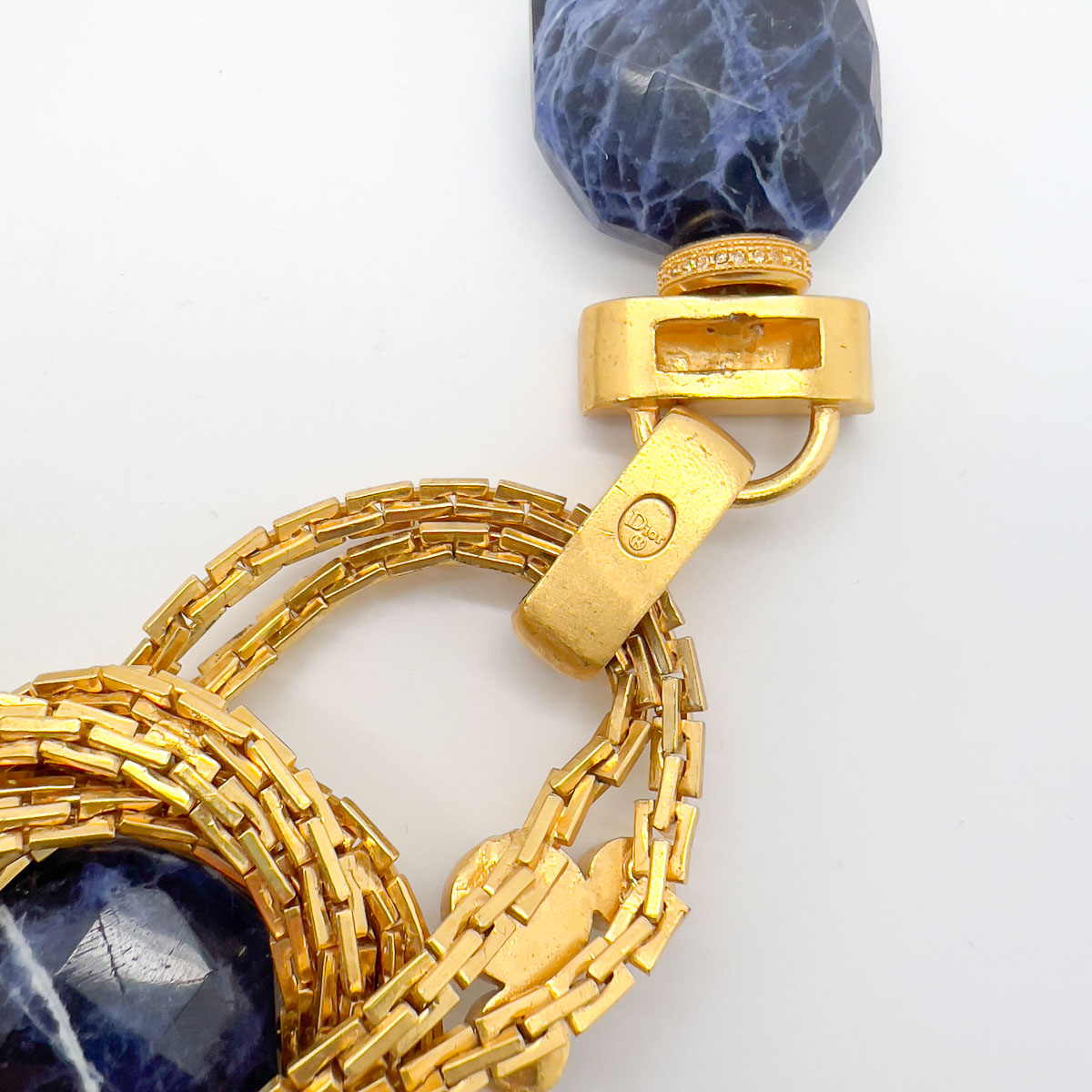 Jennifer Gibson Jewellery DIOR 1751 (9) Vintage Christian Dior Runway Marble Collar