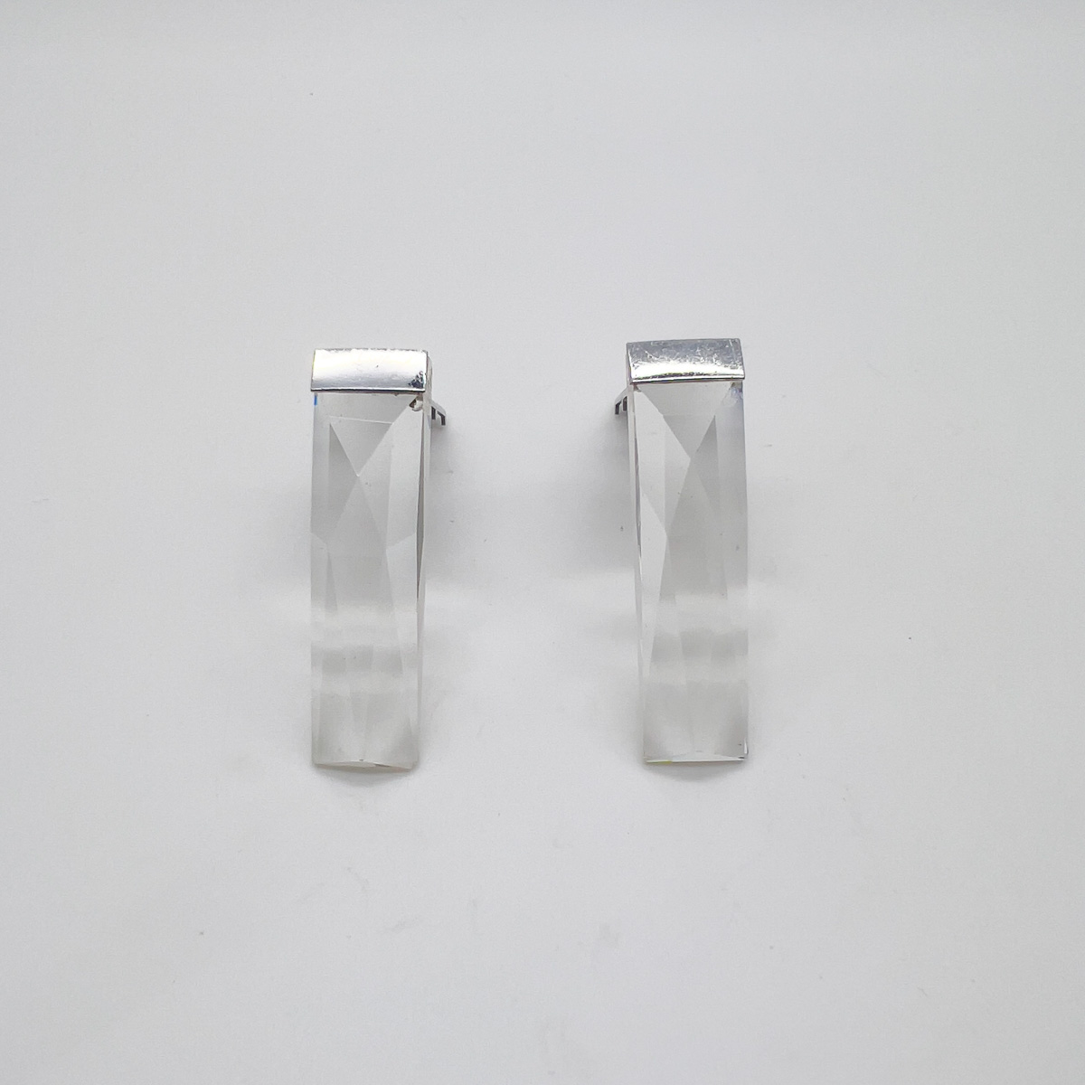 Jennifer Gibson Jewellery 1764 (4) Vintage Art Deco Cut Crystal Dress Clip