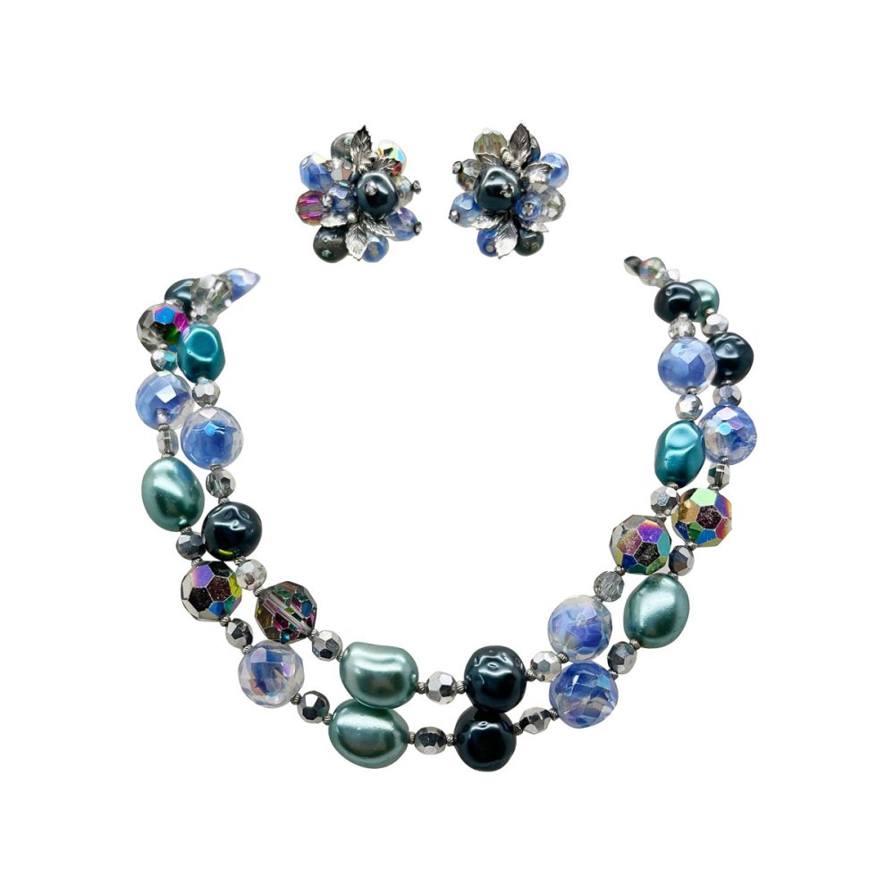 Vintage Vendome Jewels of the Sea Beaded Necklace