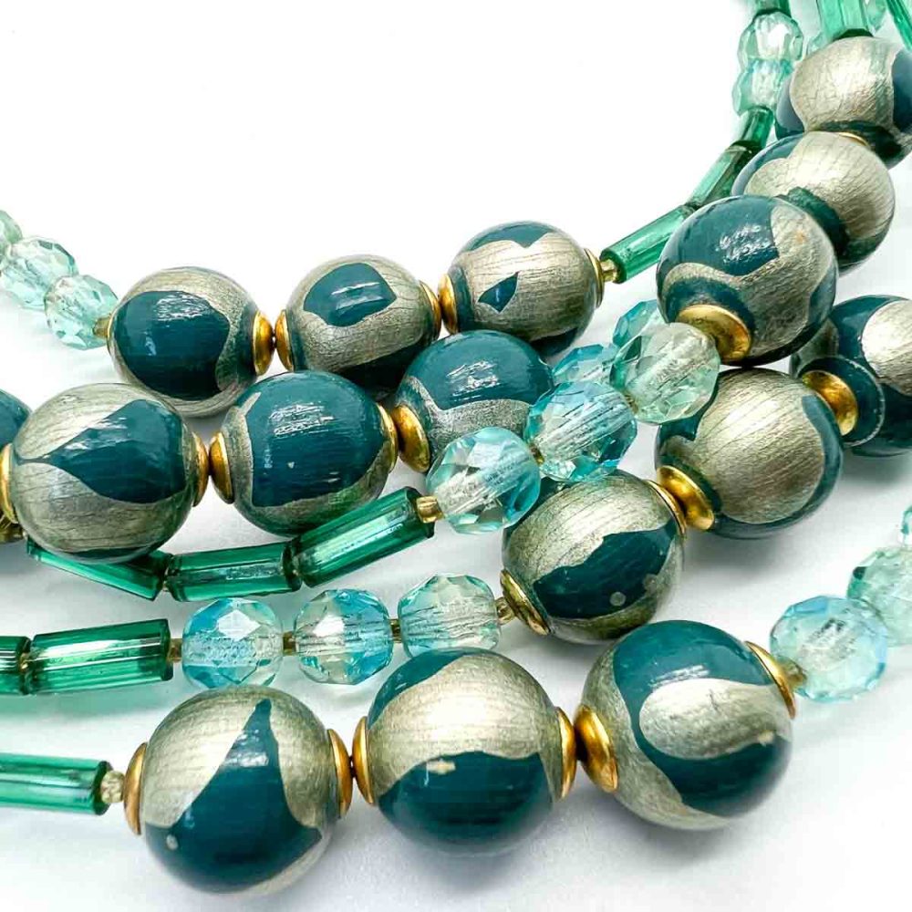 Vintage Ornella Italy Bird of Paradise Necklace