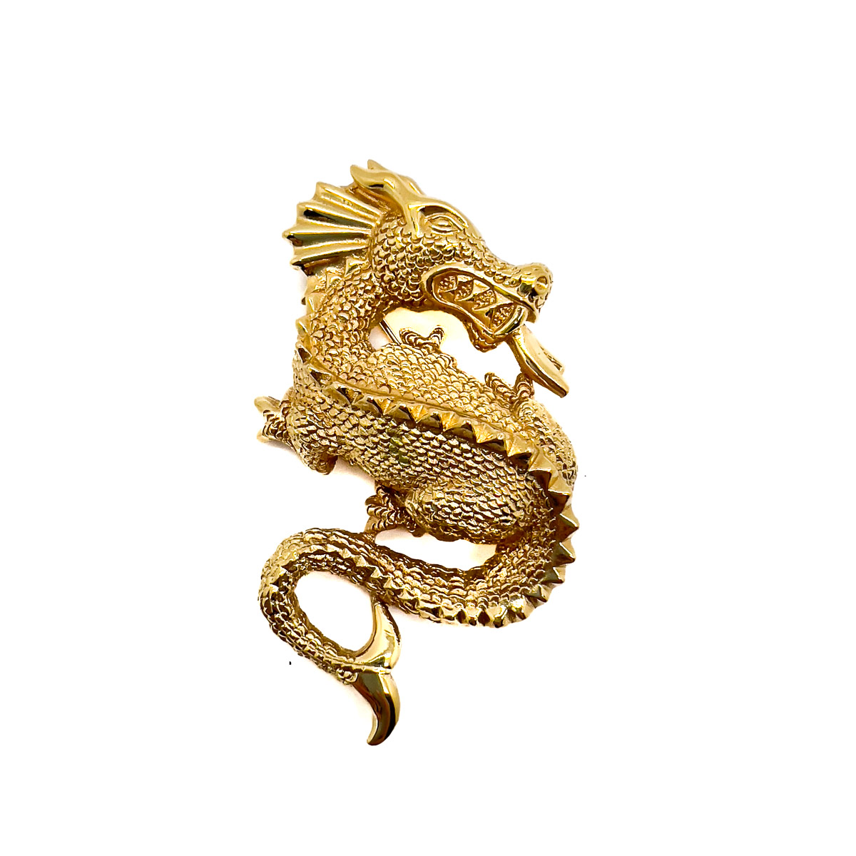Jennifer Gibson Jewellery DIOR 1755 (2) Vintage Christian Dior Dragon Brooch