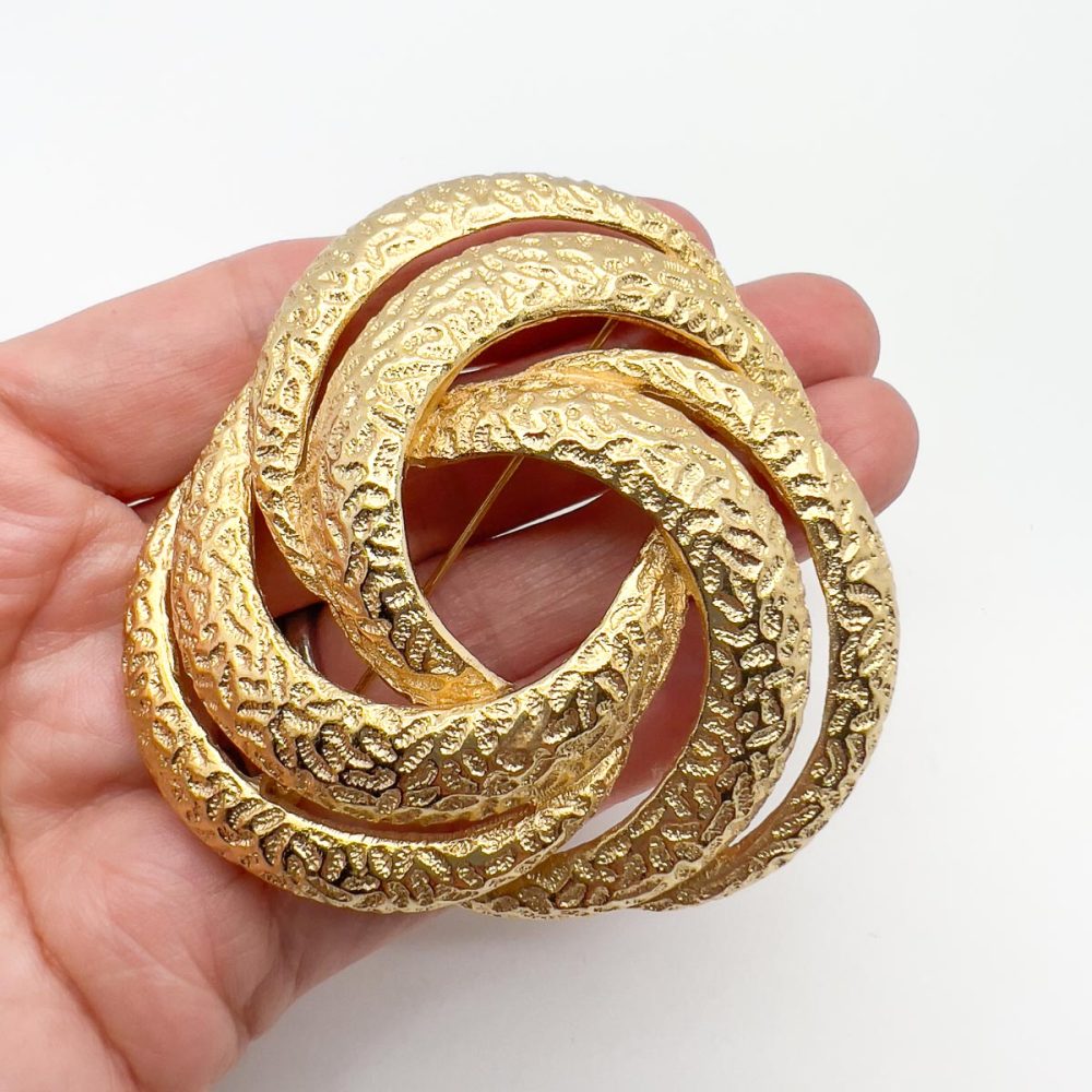 Vintage Christian Dior Knot Brooch