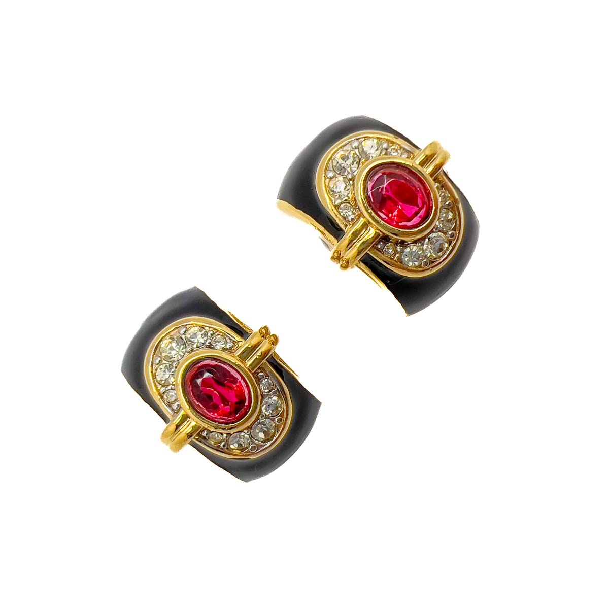 Jennifer Gibson Jewellery 1778 (3) Vintage Nina Ricci Art Deco Earrings