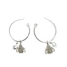 Jennifer Gibson Jewellery 1781 (6) Vintage Dior Bee Hoop Earrings