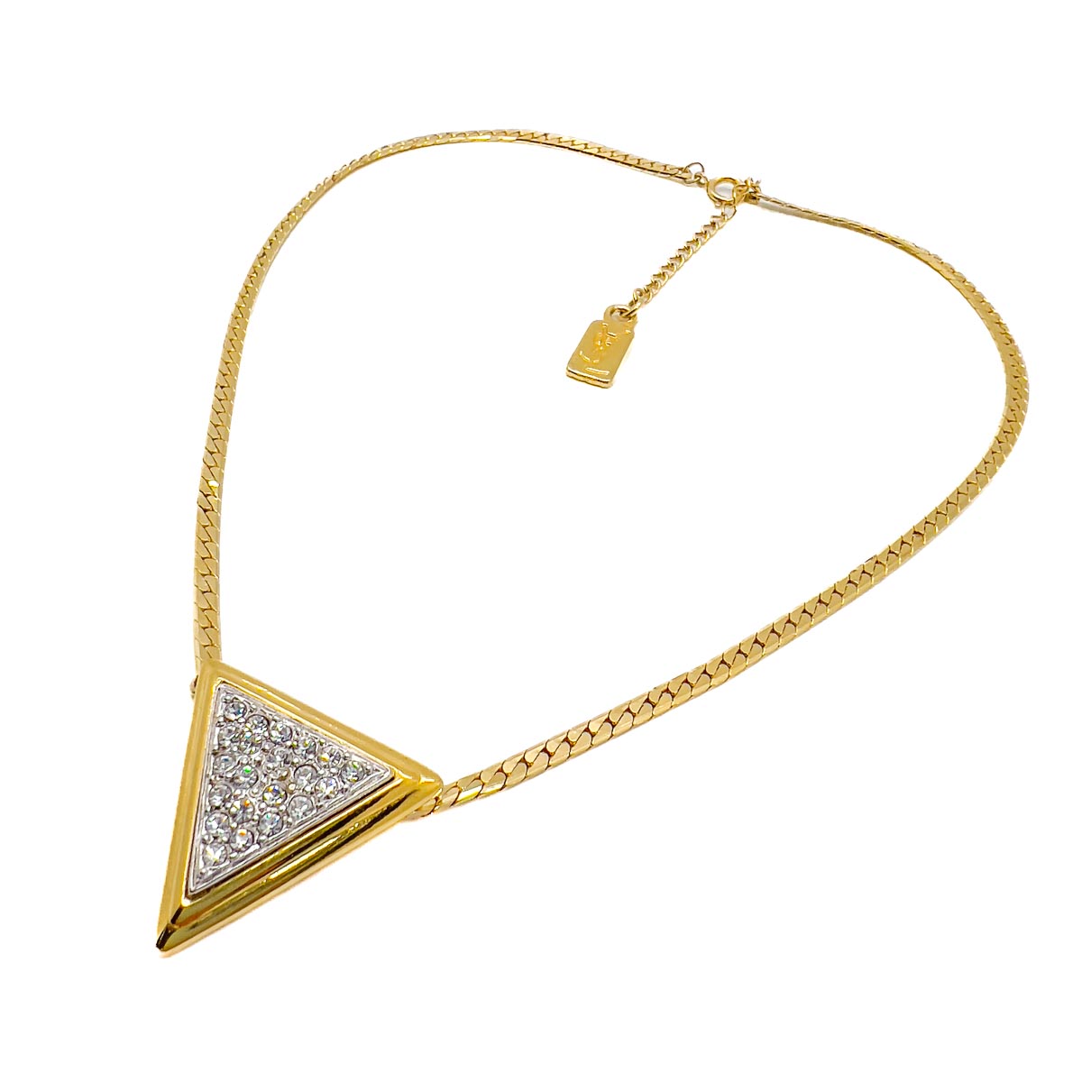 Jennifer Gibson Jewellery 1782 (4) Vintage YSL Geo Necklace