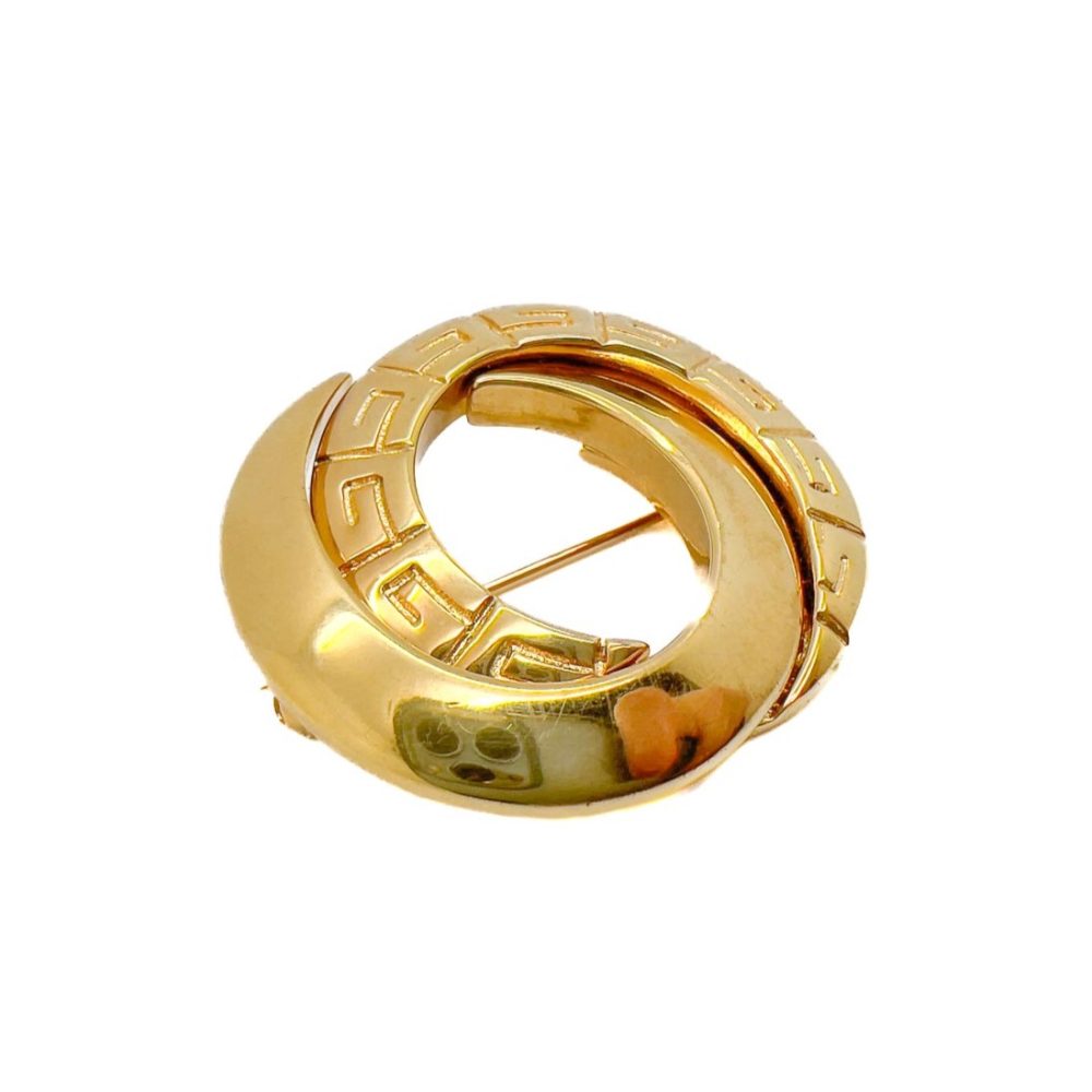 Vintage Givenchy Interlocking Circle Brooch