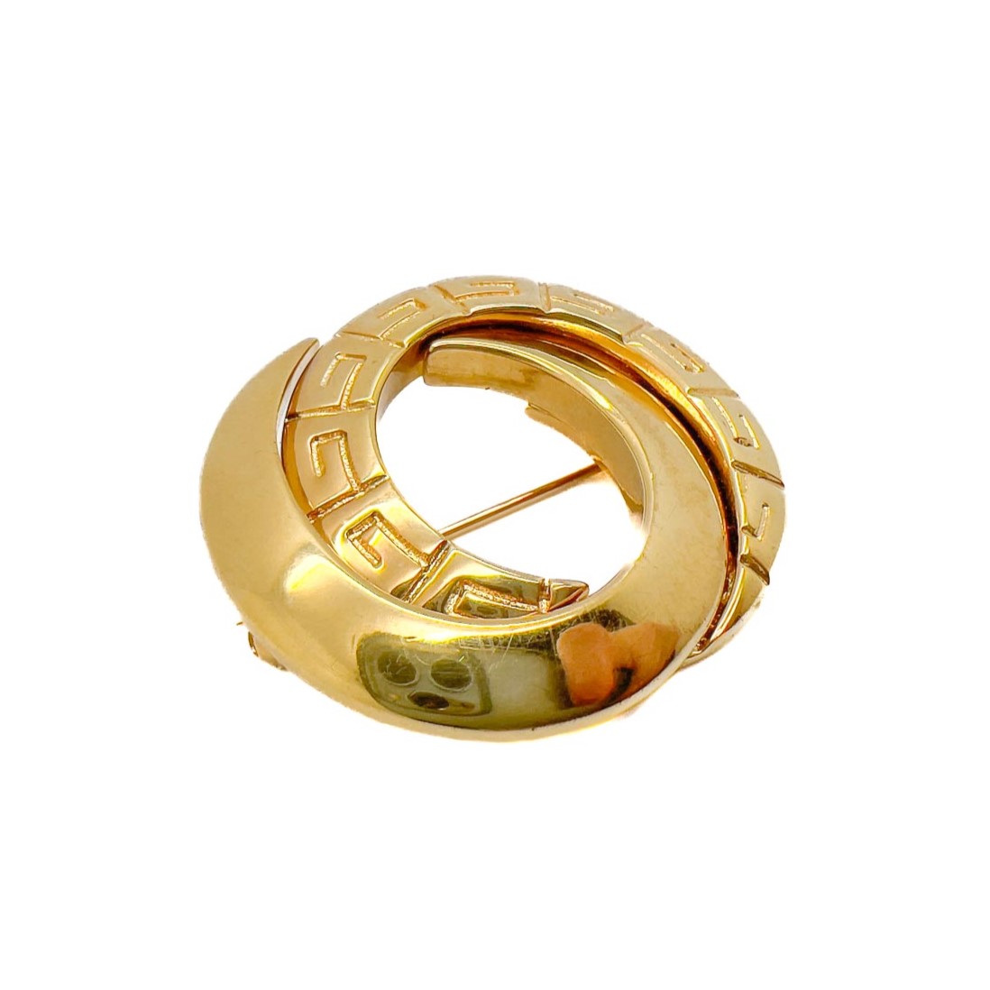 Jennifer Gibson Jewellery 1783 (3) Vintage Givenchy Interlocking Circle Brooch