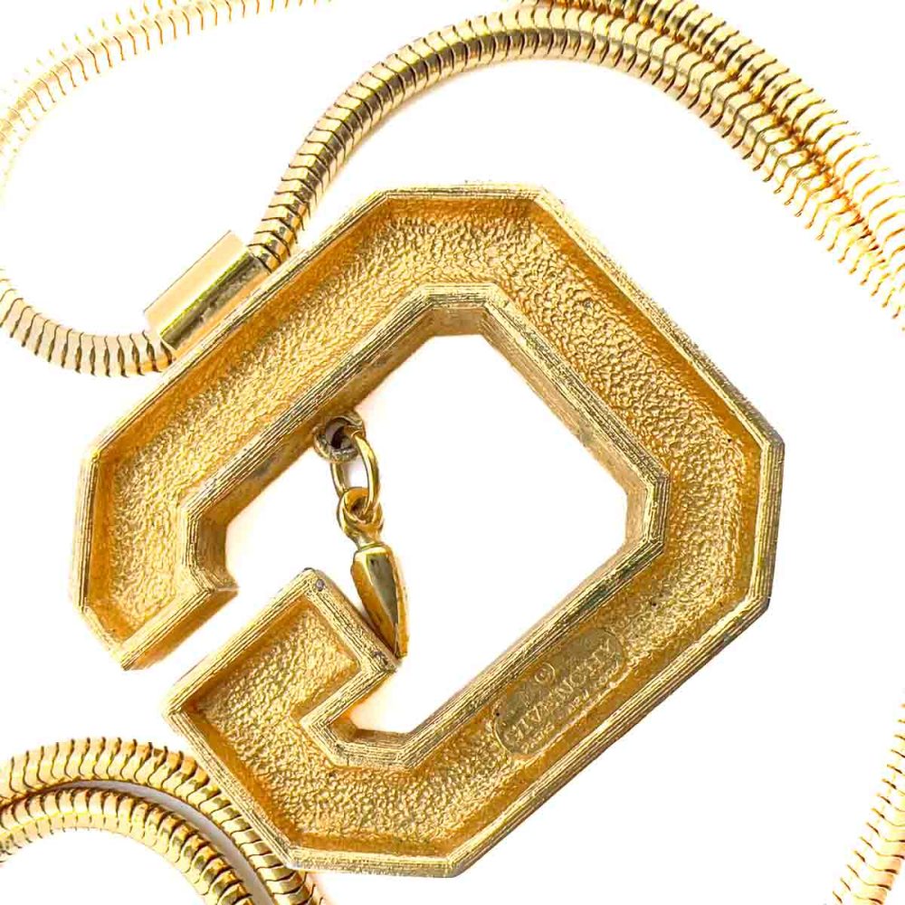 Vintage Givenchy G Necklace