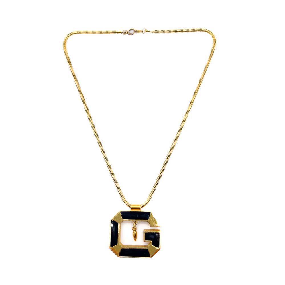 Vintage Givenchy G Necklace