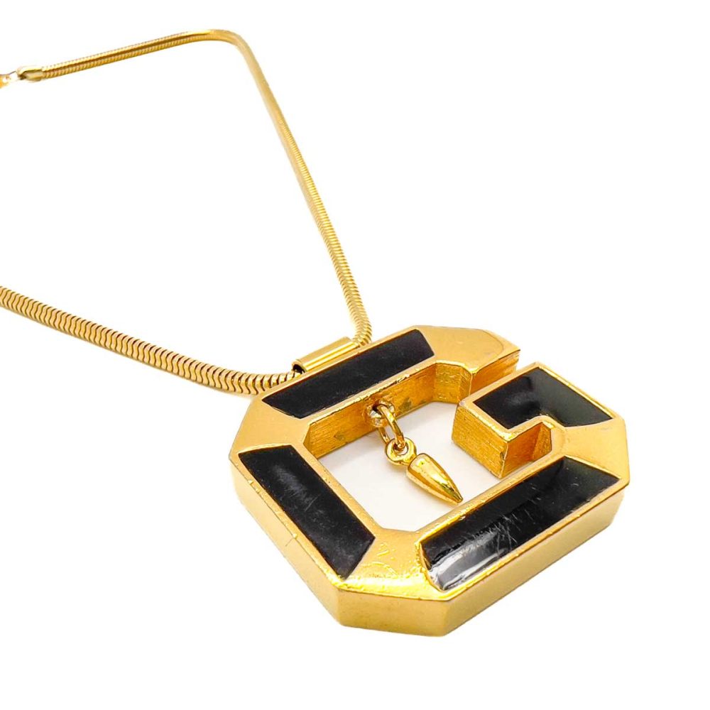 Vintage Givenchy G Necklace
