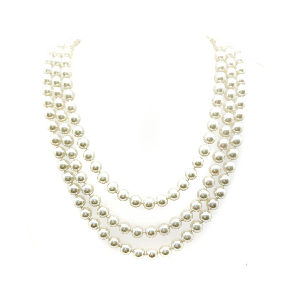 Jennifer Gibson Jewellery 1806 (2) Vintage Camrose & Cross Jackie Kennedy Pearl Necklace
